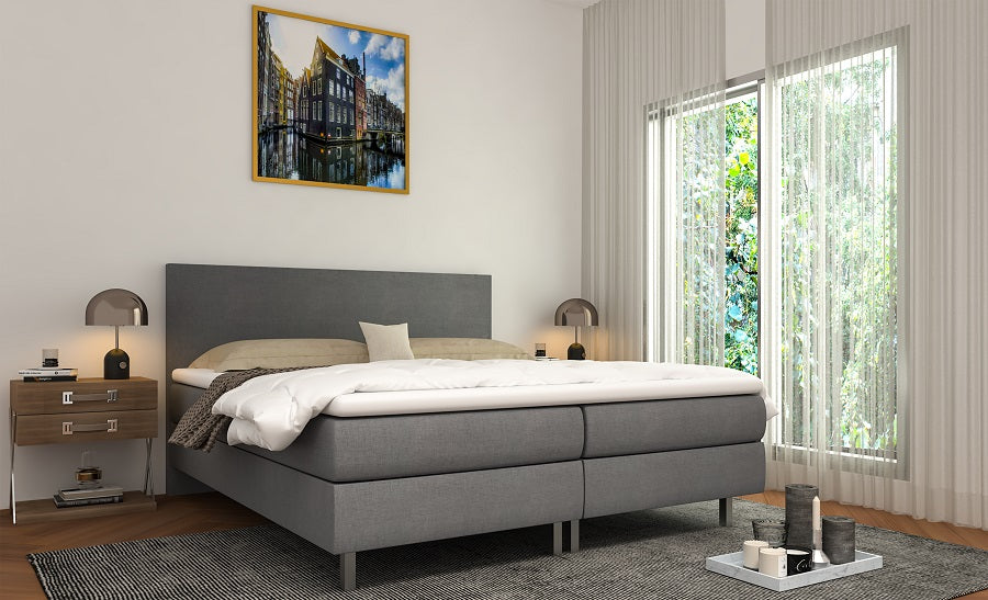 Boxspring Miracle Grijs 120x200 Twijfelaar - BoxspringPlace. Boxspring 120x200. Boxspring twijfelaar. Boxspring twijfelaar 120x200. Goedkope boxspring. Boxspring sale. Boxspring compleet. Boxspring met topper. Boxspring pocketveringmatras. Boxsprings 120x200 actie. Boxspring 120x200 kopen. Boxsprings kopen. Boxspring bed. Boxsprings aanbiedingen. Boxspring aanbieding. Boxspring. Boxsprings.