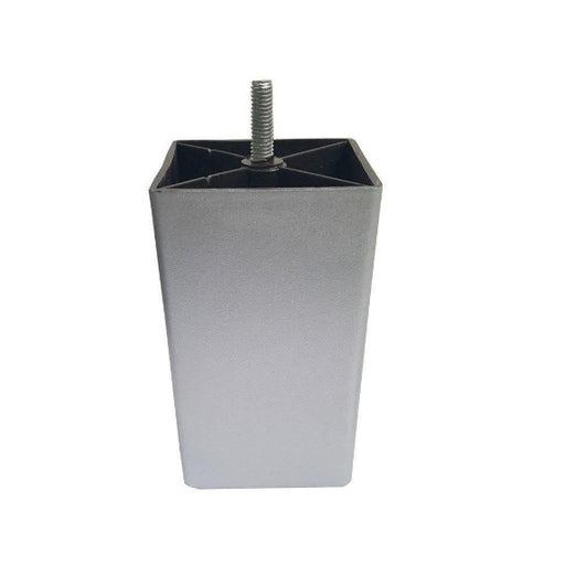 Boxspring poten grijs vierkant 12 cm - BoxspringPlace