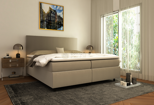Boxspring Relax Geveerde Boxen extra hoge instap - Boxspringplace. Boxspring 140x200. Boxspring 160x200. Boxspring 180x200. Boxspring 200x200. Goedkope Boxspring. Complete boxspring. Hoge boxspring.
